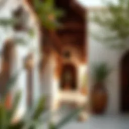 Traditional architecture in Dubai's Cultural Village