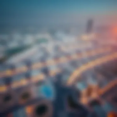 Aerial view showcasing the layout of Emaar South