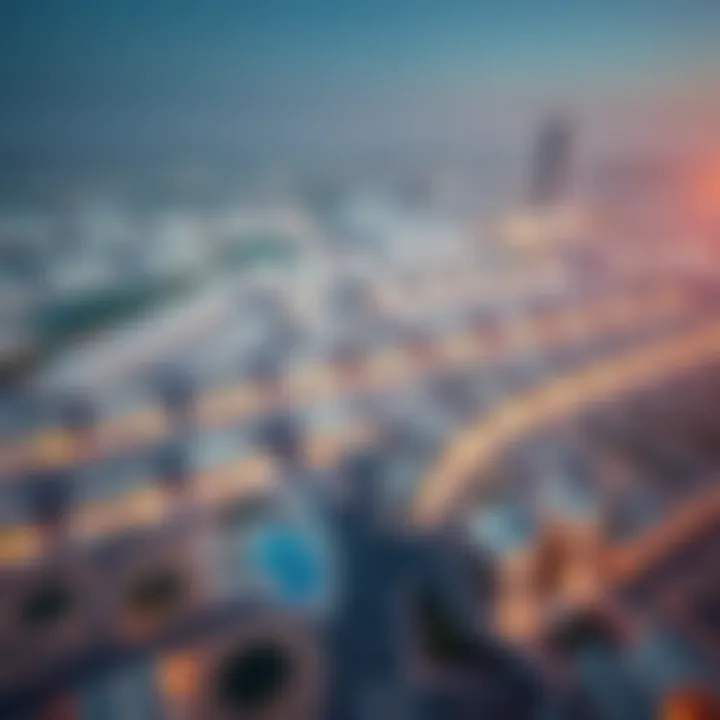 Aerial view showcasing the layout of Emaar South